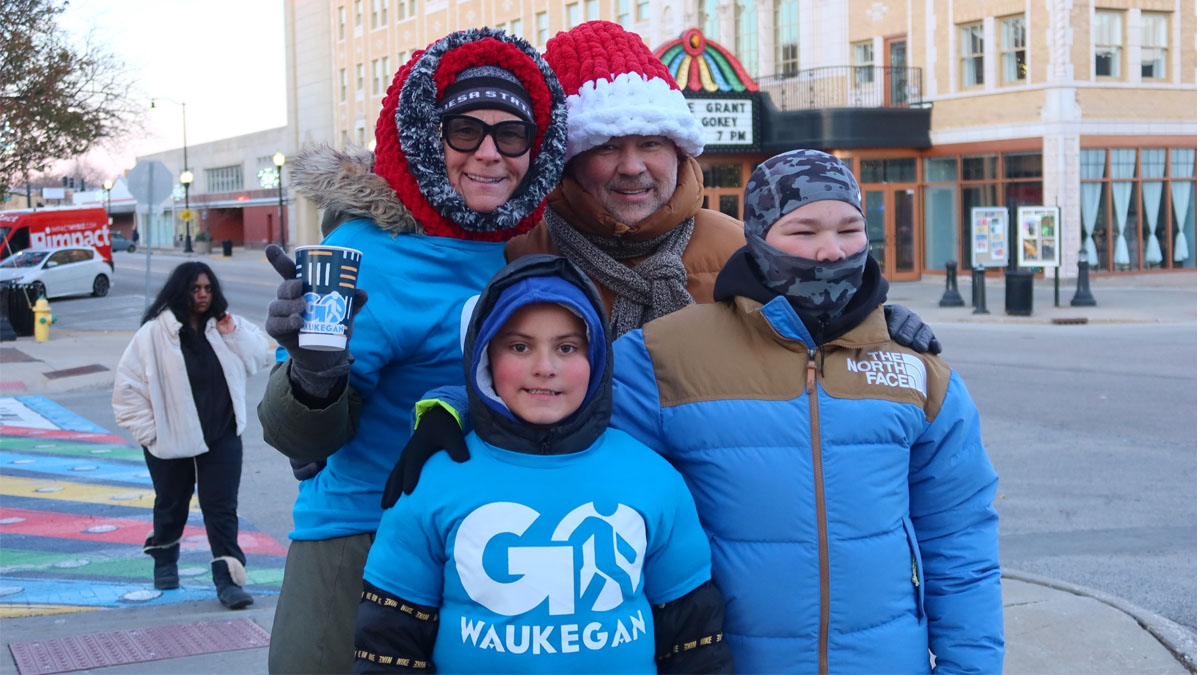 Go Waukegan Winter Hot Chocolate Walk 